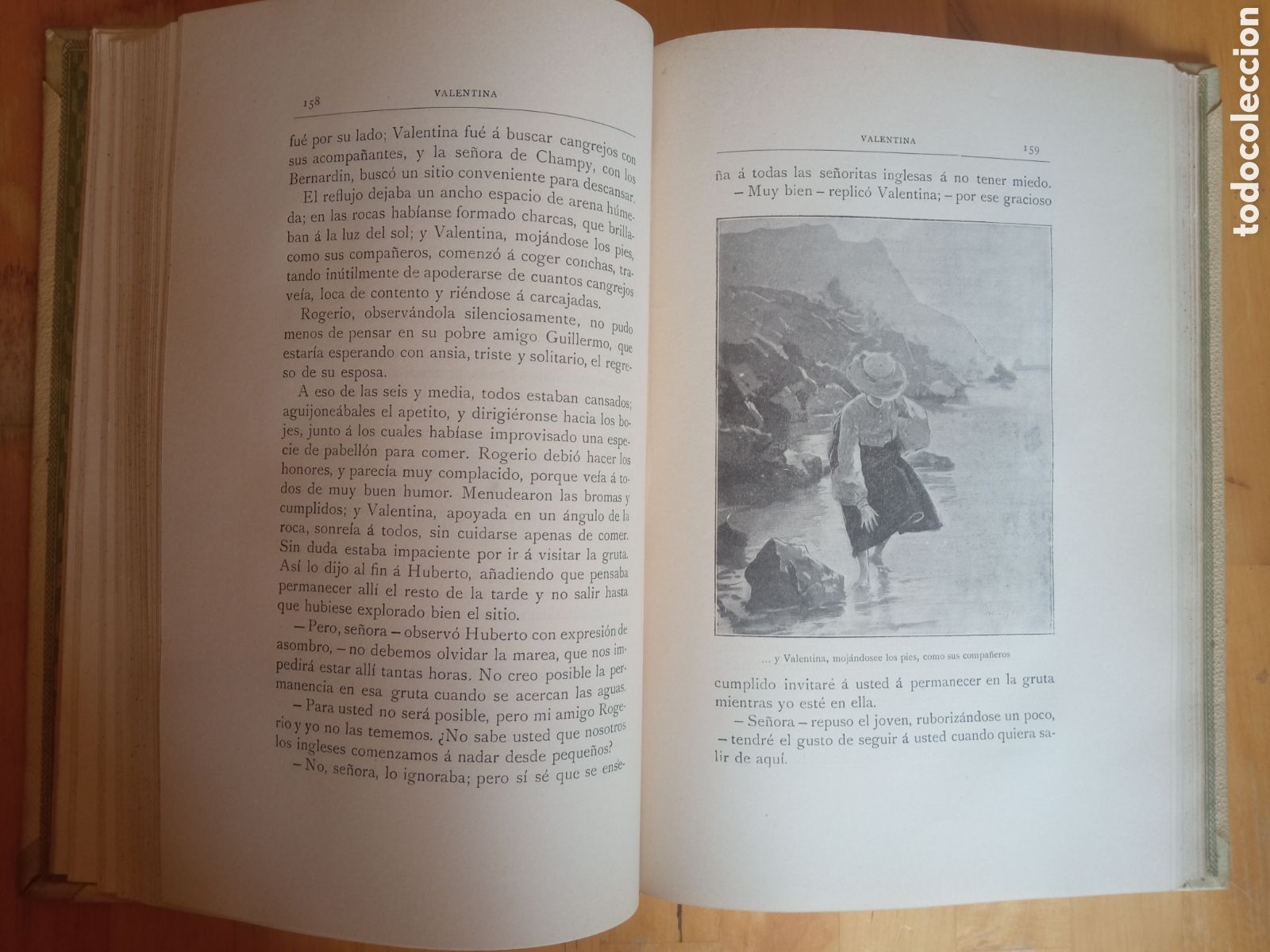 Libros antiguos: Valentina - E.C. Price MONTANER Y SIMON - Foto 4