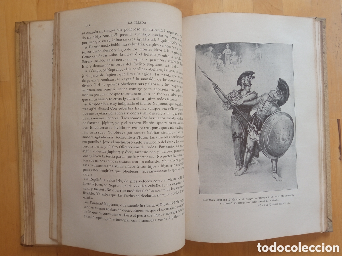 Libros antiguos: La Il&iacute;ada - Homero MONTANER Y SIMON - Foto 8