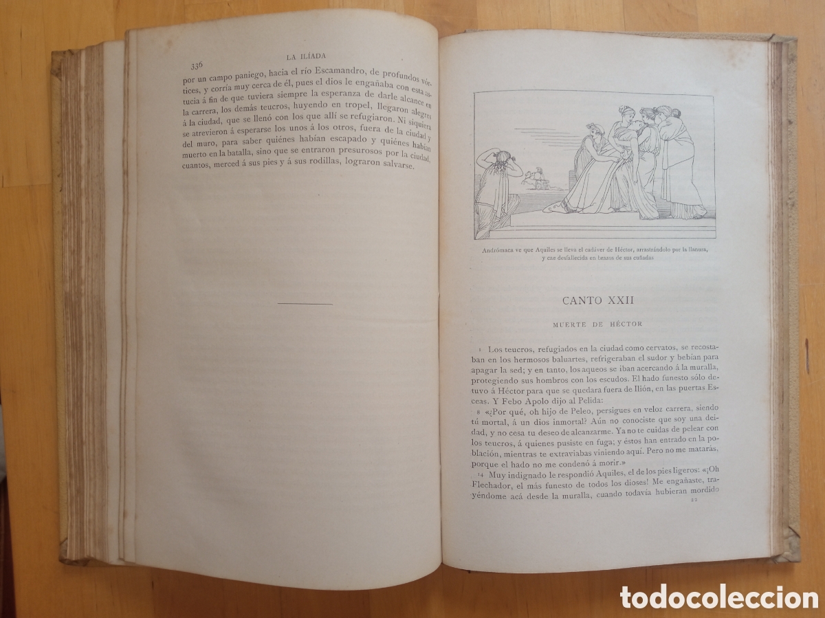 Libros antiguos: La Il&iacute;ada - Homero MONTANER Y SIMON - Foto 9