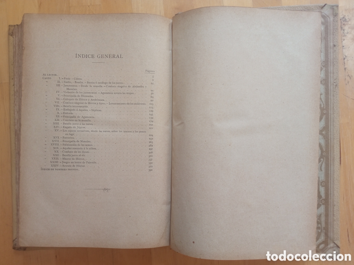 Libros antiguos: La Il&iacute;ada - Homero MONTANER Y SIMON - Foto 10