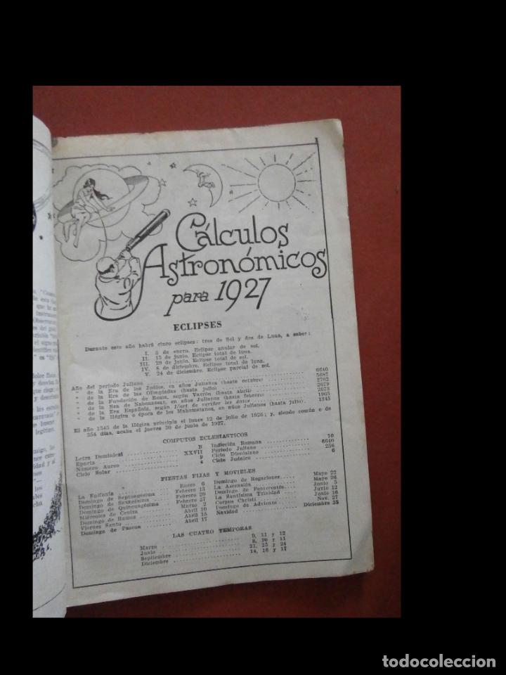 Libros antiguos: Almanaque Bayer para 1927. Obsequio de la Casa Bayer - Foto 5