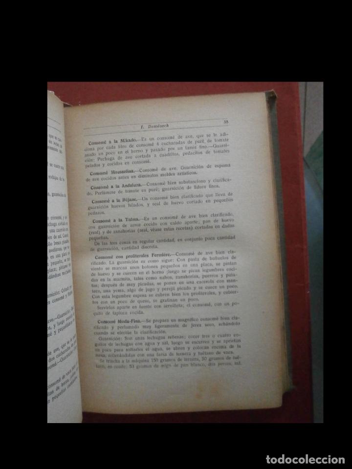Libros antiguos: La nueva cocina elegante. Ignacio Dom&eacute;nech - Foto 3