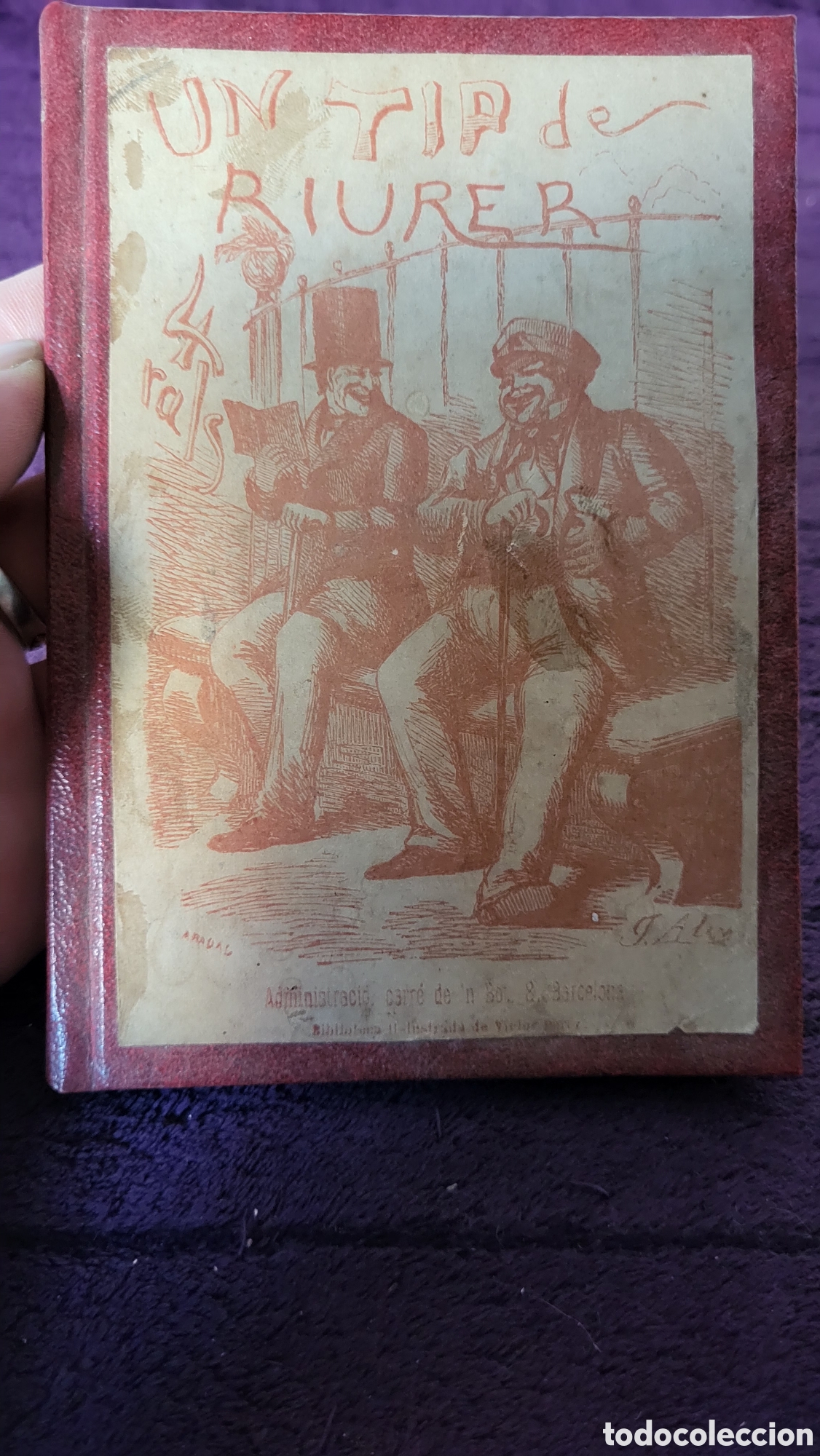 Libros antiguos: Libro antiguo Un Tip De Riurer 1866 - Foto 1