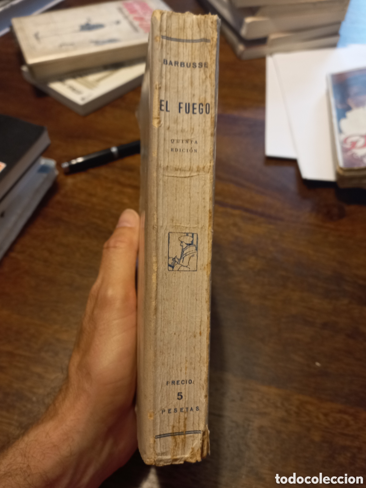 Libros antiguos: El fuego, Enrique Barbuse - Foto 2