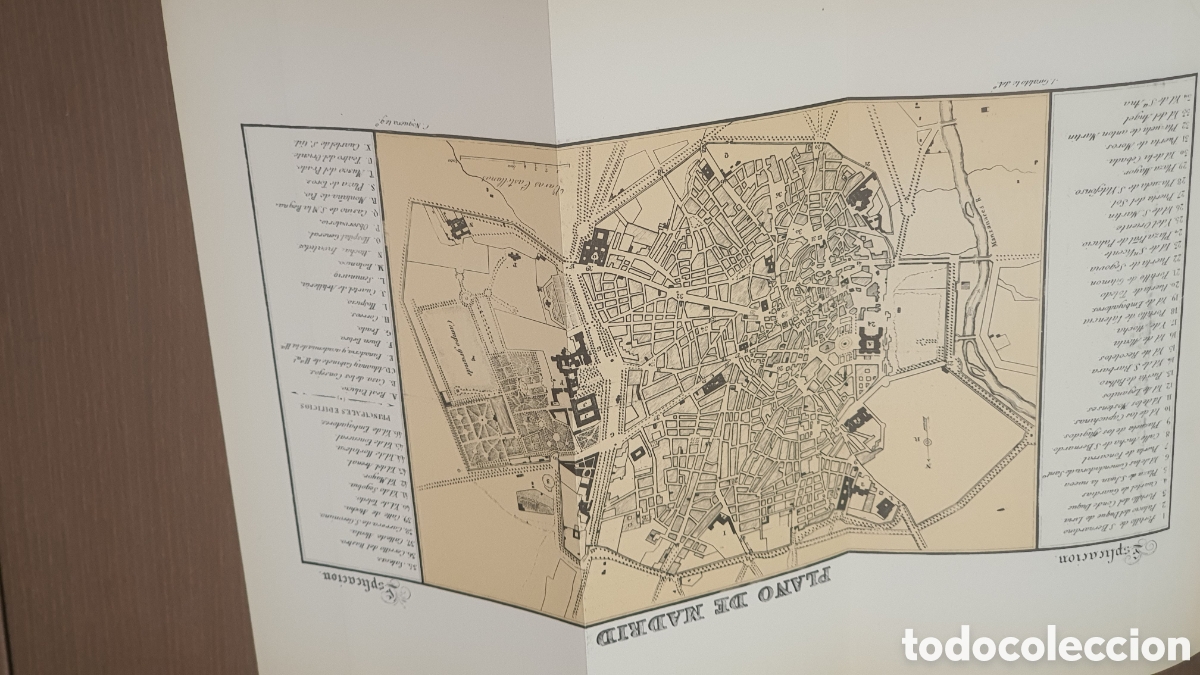 Libros antiguos: Facs&iacute;mil manual hist&oacute;rico topogr&aacute;fico Madrid - Foto 3