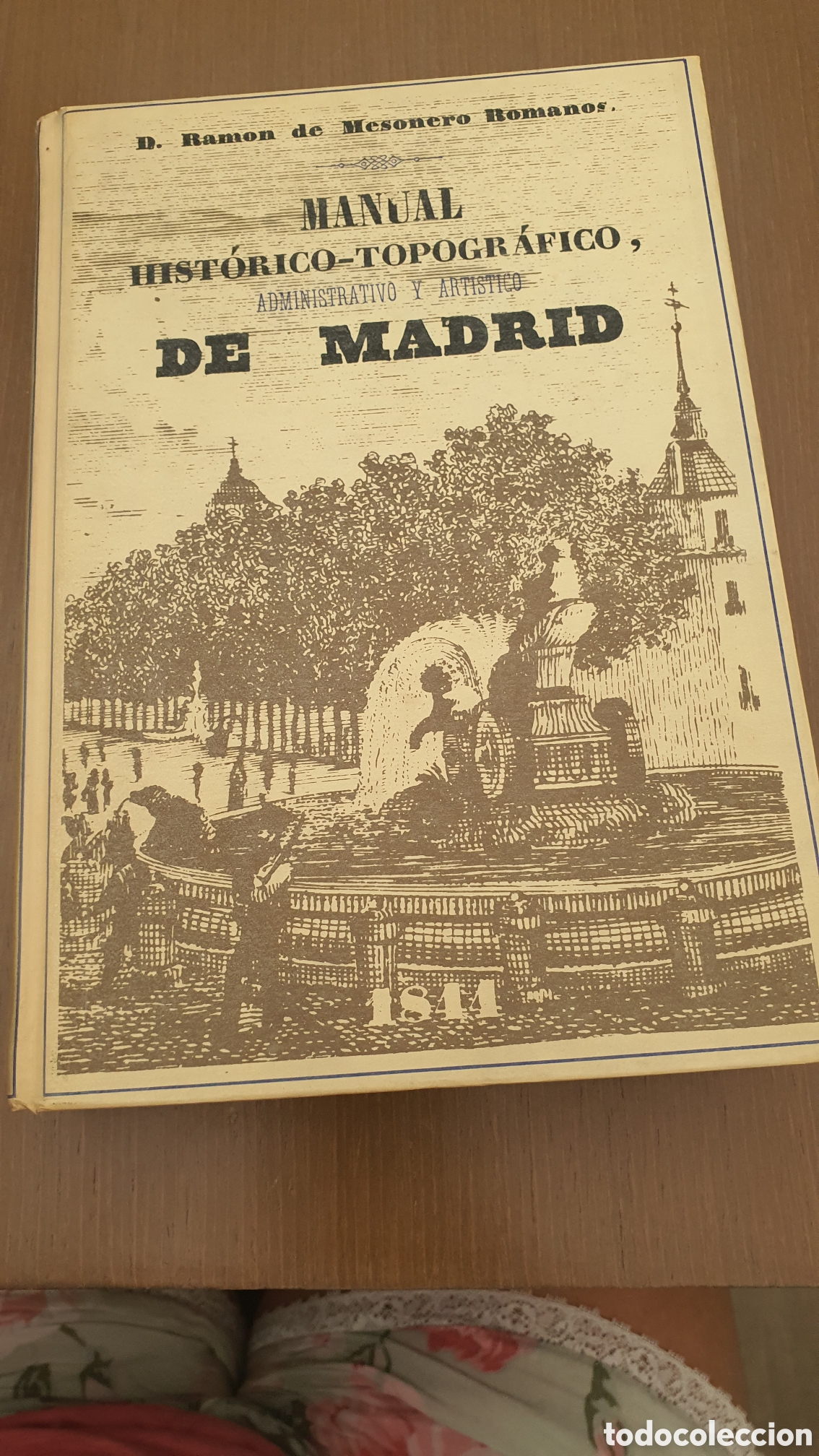 Libros antiguos: Facs&iacute;mil manual hist&oacute;rico topogr&aacute;fico Madrid - Foto 1