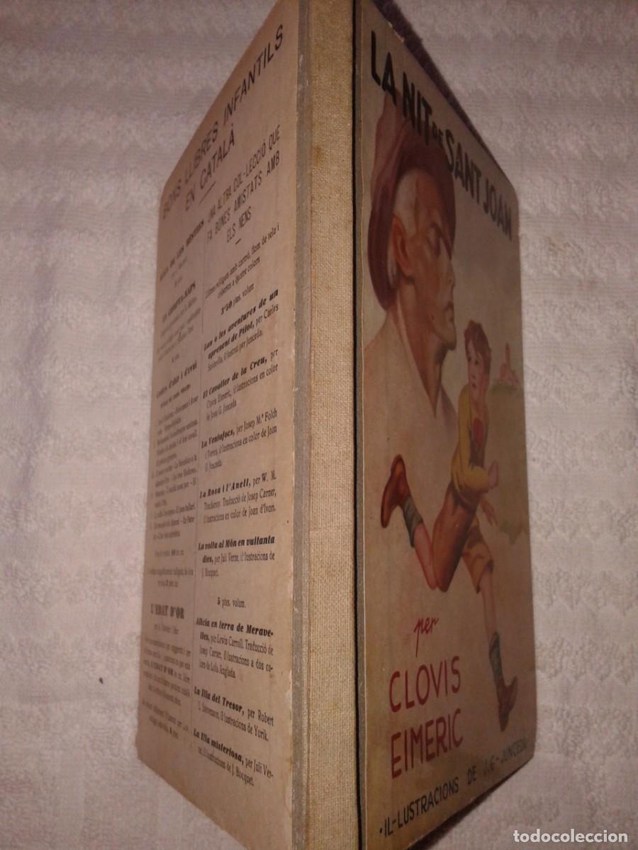 Libros antiguos: LA NIT DE SANT, CLOVOS EIMERIC, en catal&aacute;, 1&ordf; EDICIO 1930, B 18 - Foto 2