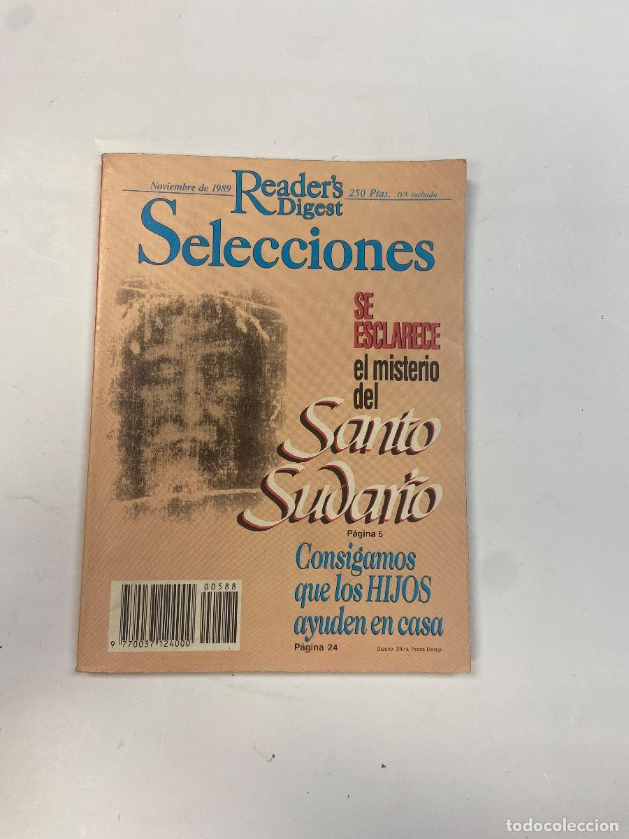 Libri antichi: SELECCIONES DEL READER'S DIGEST - NOVIEMBRE DE 1989 - SE ESCLARECE EL MISTERIO DEL SANTO SUDANTO