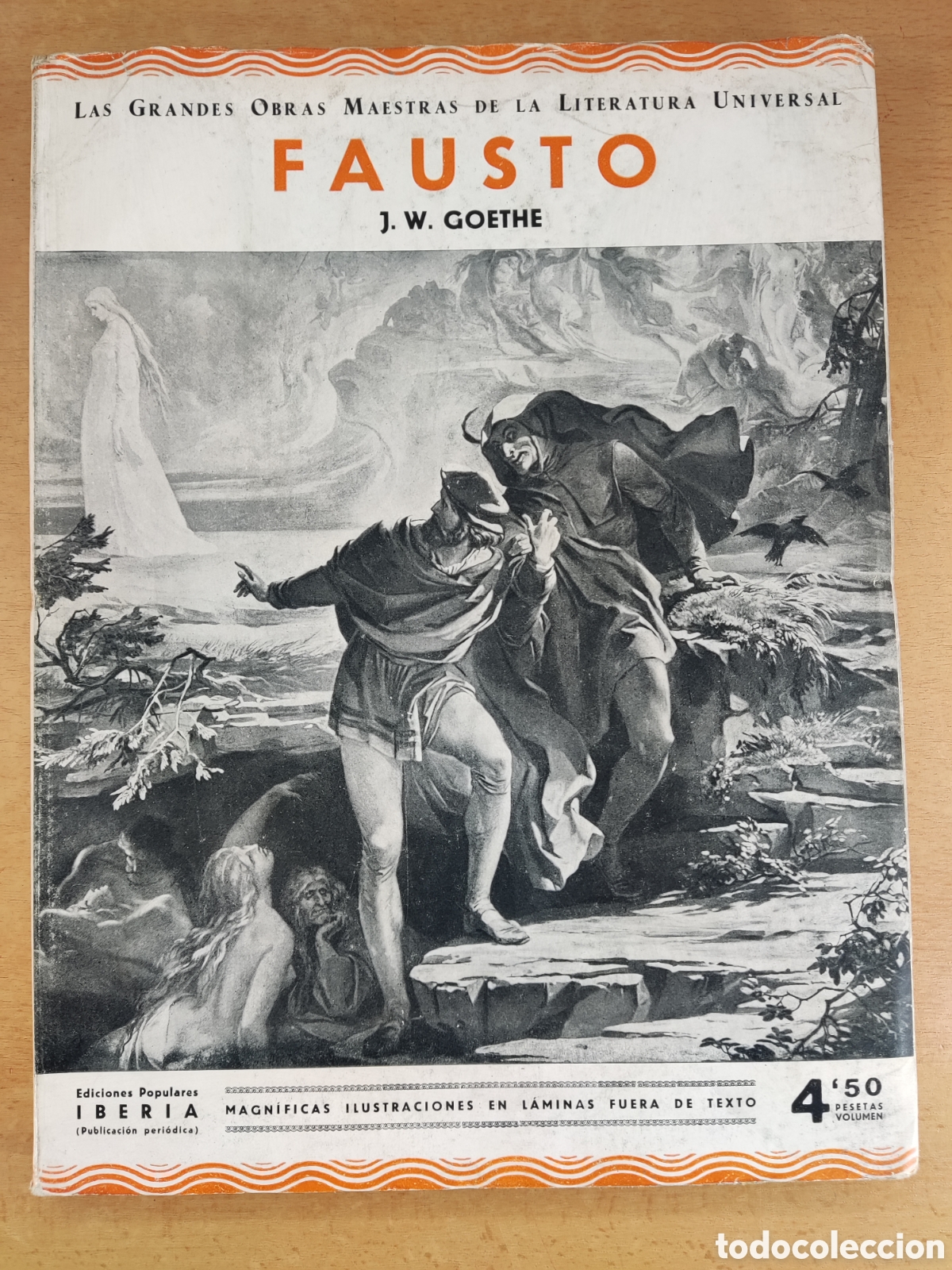 Libros antiguos: FAUSTO / J.W. GOETHE / 2&ordf;ed. 1933. EDICIONES IBERIA - Foto 1