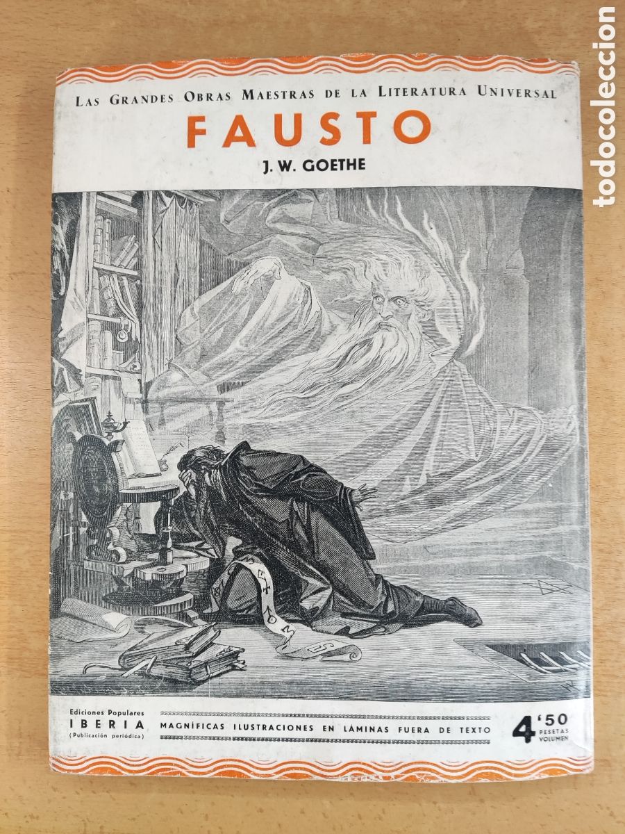 Libros antiguos: FAUSTO / J.W. GOETHE / 2&ordf;ed. 1933. EDICIONES IBERIA - Foto 6