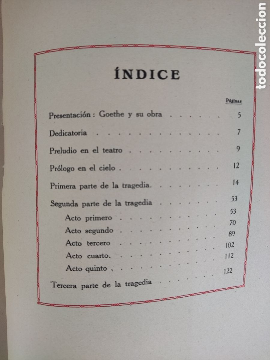 Libros antiguos: FAUSTO / J.W. GOETHE / 2&ordf;ed. 1933. EDICIONES IBERIA - Foto 5