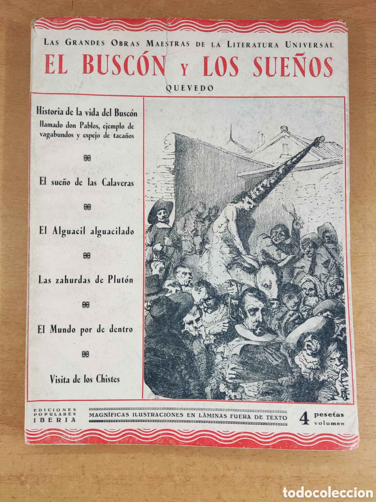 Libros antiguos: EL BUSC&Oacute;N Y LOS SUE&Ntilde;OS / QUEVEDO / 1&ordf;ed. 1932. EDICIONES IBERIA - Foto 1