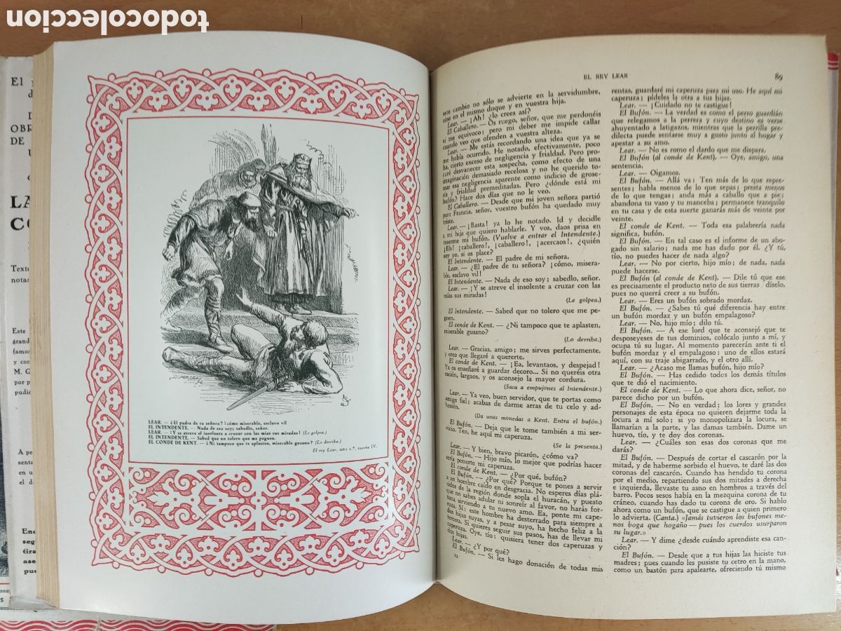 Libros antiguos: DRAMAS / SHAKESPEARE / 1&ordf;ed. 1933. EDICIONES IBERIA / DOS TOMOS - Foto 5