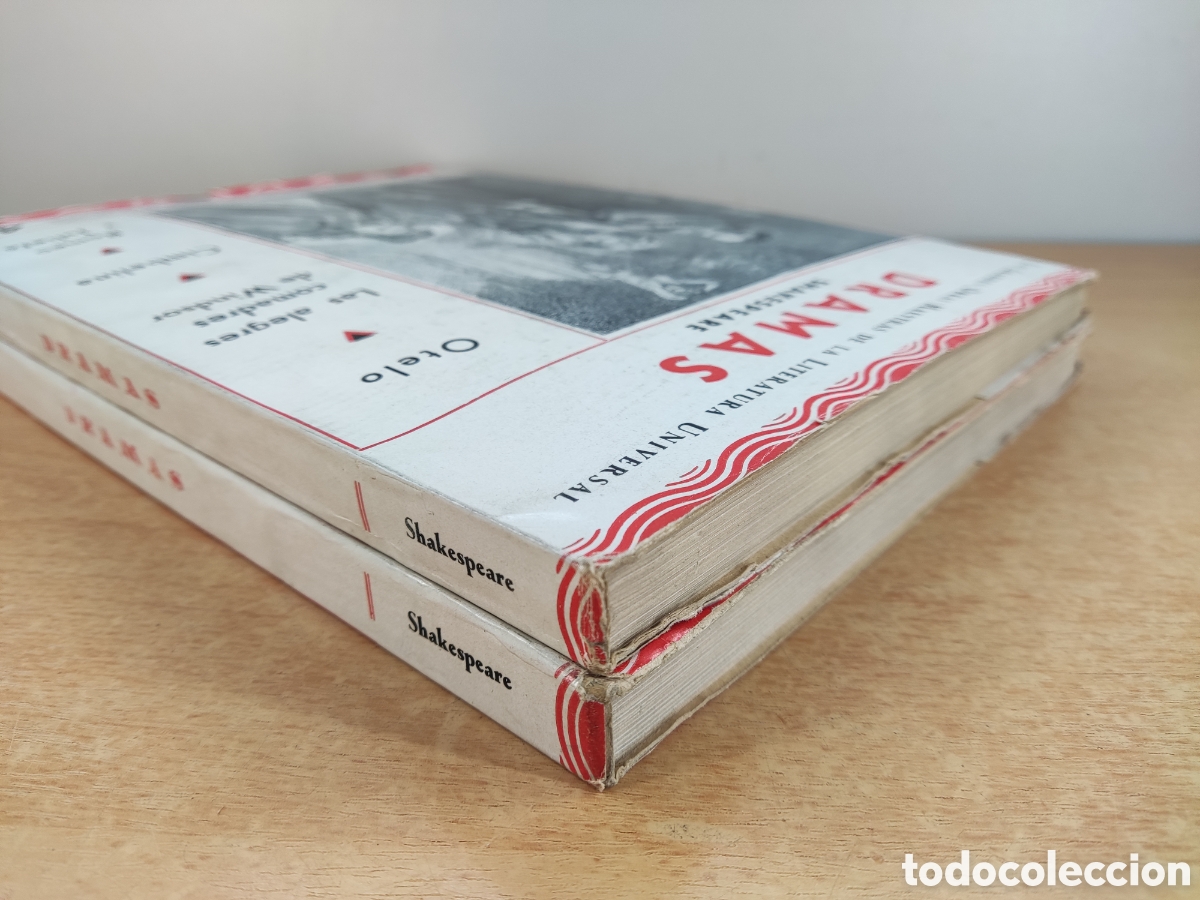 Libros antiguos: DRAMAS / SHAKESPEARE / 1&ordf;ed. 1933. EDICIONES IBERIA / DOS TOMOS - Foto 8