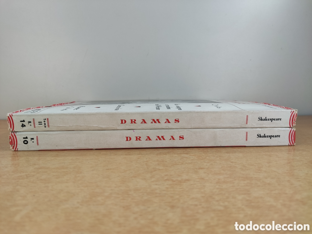 Libros antiguos: DRAMAS / SHAKESPEARE / 1&ordf;ed. 1933. EDICIONES IBERIA / DOS TOMOS - Foto 7