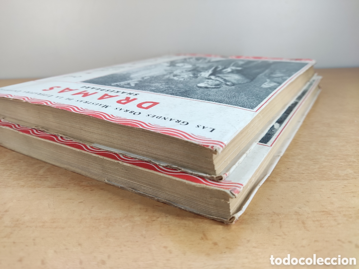 Libros antiguos: DRAMAS / SHAKESPEARE / 1&ordf;ed. 1933. EDICIONES IBERIA / DOS TOMOS - Foto 9