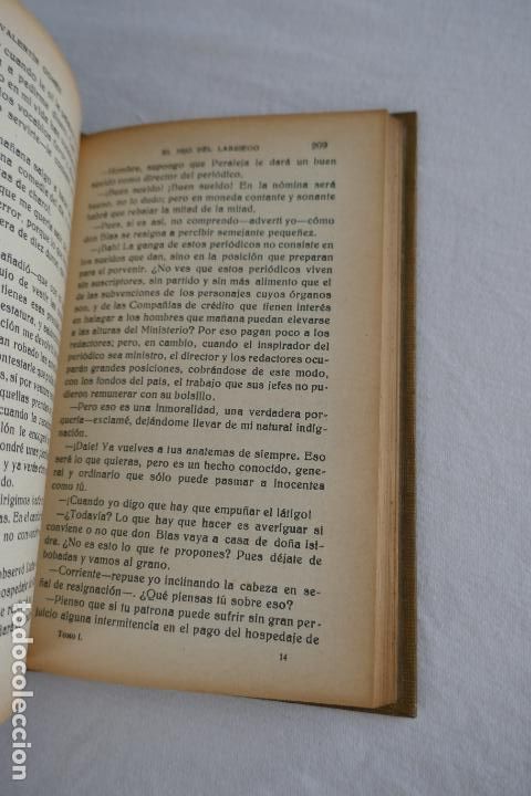 Libros antiguos: G&Oacute;MEZ, Valent&iacute;n. El hijo del labriego. Tomo I. 1925. - Foto 9