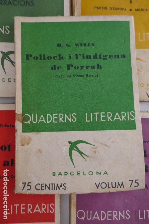 Libros antiguos: LOTE DE 9 N&Uacute;MEROS DE: QUADERNS LITERARIS - EN CATAL&Aacute;N - Foto 2