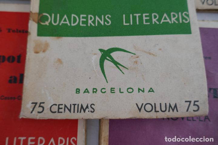 Libros antiguos: LOTE DE 9 N&Uacute;MEROS DE: QUADERNS LITERARIS - EN CATAL&Aacute;N - Foto 4