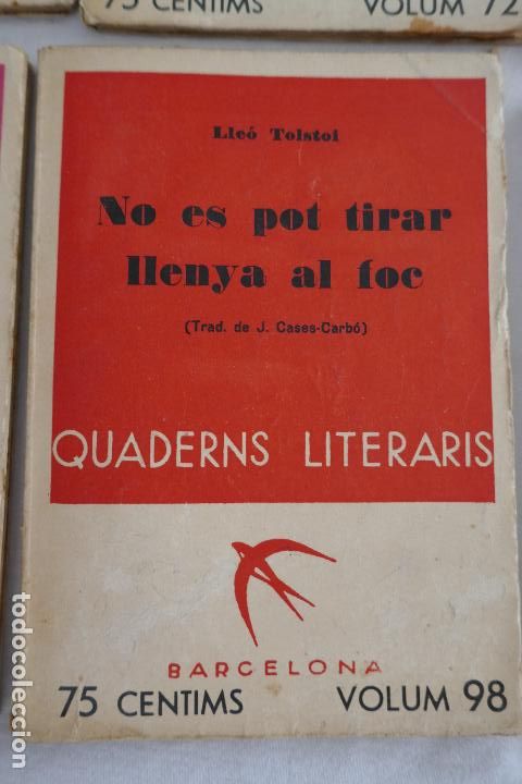 Libros antiguos: LOTE DE 9 N&Uacute;MEROS DE: QUADERNS LITERARIS - EN CATAL&Aacute;N - Foto 5