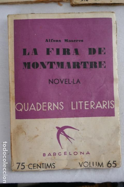 Libros antiguos: LOTE DE 9 N&Uacute;MEROS DE: QUADERNS LITERARIS - EN CATAL&Aacute;N - Foto 8