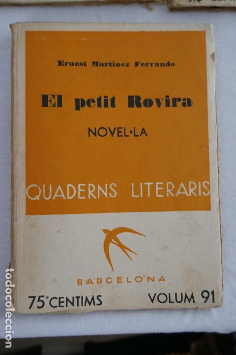 Libros antiguos: LOTE DE 9 N&Uacute;MEROS DE: QUADERNS LITERARIS - EN CATAL&Aacute;N - Foto 17