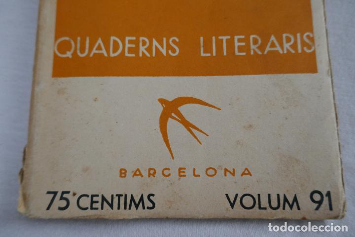 Libros antiguos: LOTE DE 9 N&Uacute;MEROS DE: QUADERNS LITERARIS - EN CATAL&Aacute;N - Foto 19