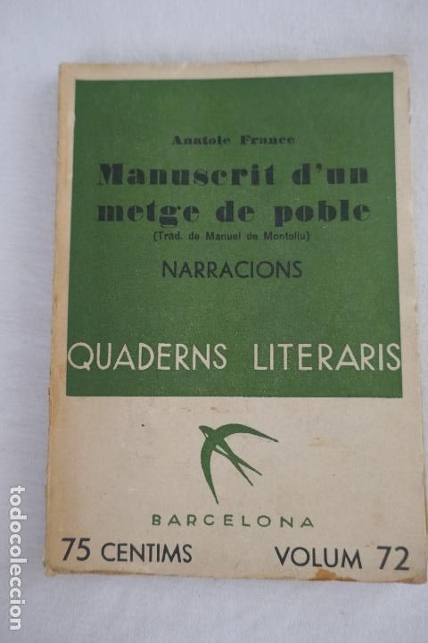 Libros antiguos: LOTE DE 9 N&Uacute;MEROS DE: QUADERNS LITERARIS - EN CATAL&Aacute;N - Foto 20