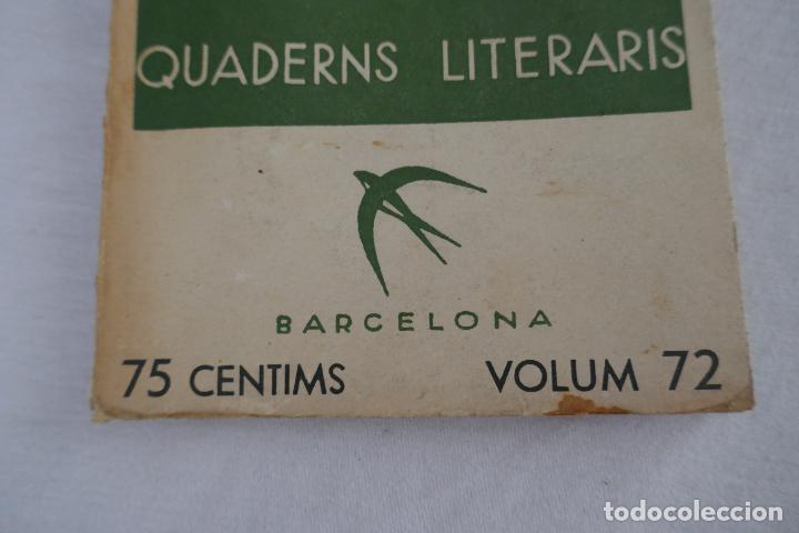 Libros antiguos: LOTE DE 9 N&Uacute;MEROS DE: QUADERNS LITERARIS - EN CATAL&Aacute;N - Foto 22
