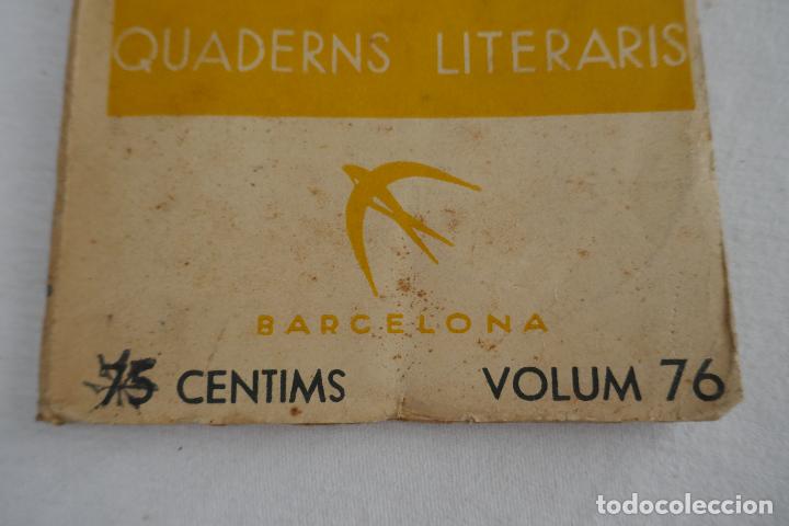 Libros antiguos: LOTE DE 9 N&Uacute;MEROS DE: QUADERNS LITERARIS - EN CATAL&Aacute;N - Foto 25