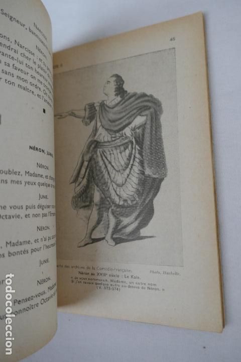 Libros antiguos: Britannicus de J. Racine. Paris. Hachette (en Franc&eacute;s) - Foto 12
