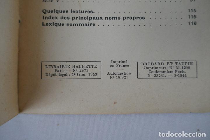 Libros antiguos: Britannicus de J. Racine. Paris. Hachette (en Franc&eacute;s) - Foto 16