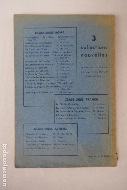 Libros antiguos: Britannicus de J. Racine. Paris. Hachette (en Franc&eacute;s) - Foto 17