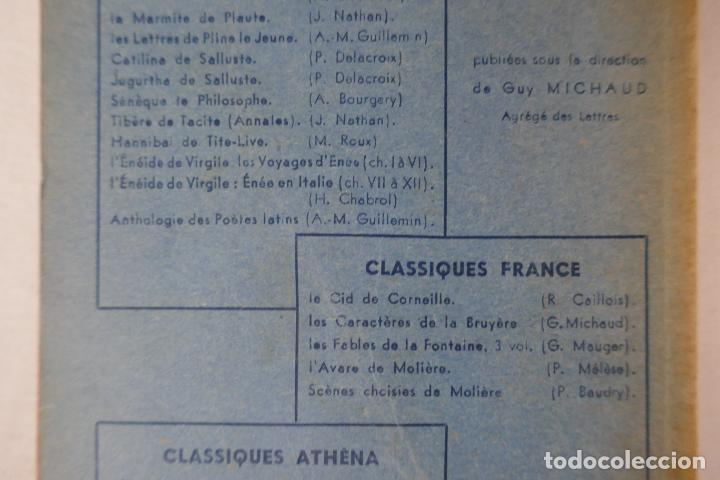 Libros antiguos: Britannicus de J. Racine. Paris. Hachette (en Franc&eacute;s) - Foto 19