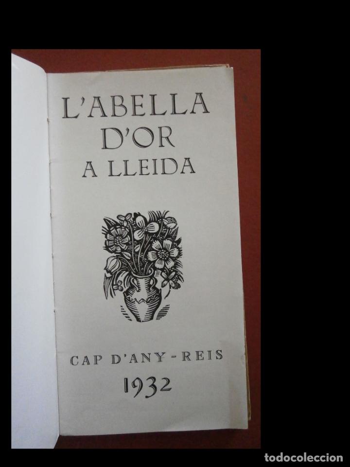 Libros antiguos: LAbella dOr a Lleida. Cap dAny -Reis . 1932. - Foto 6
