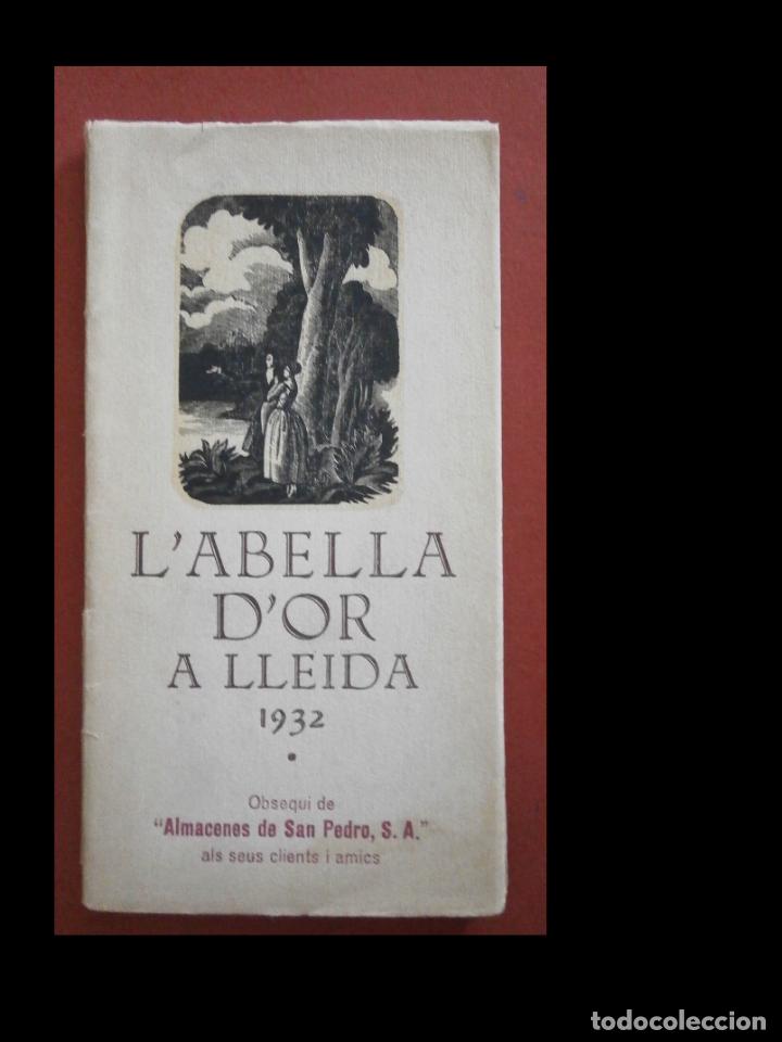 Libros antiguos: LAbella dOr a Lleida. Cap dAny -Reis . 1932. - Foto 1