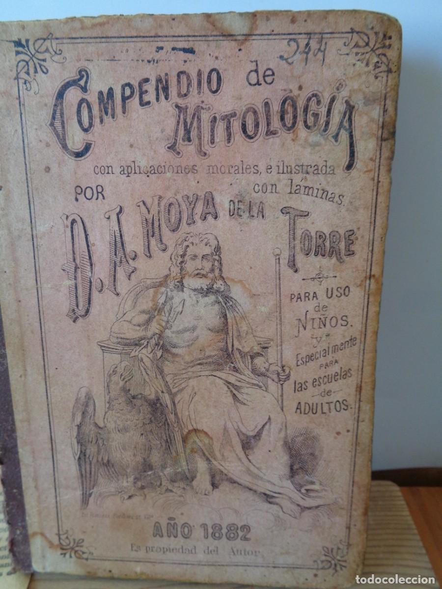Libros antiguos: &iexcl;&iexcl; COMPENDIO DE MITOLOGIA. - A&Ntilde;O.- 1882. !! C-11 - Foto 3