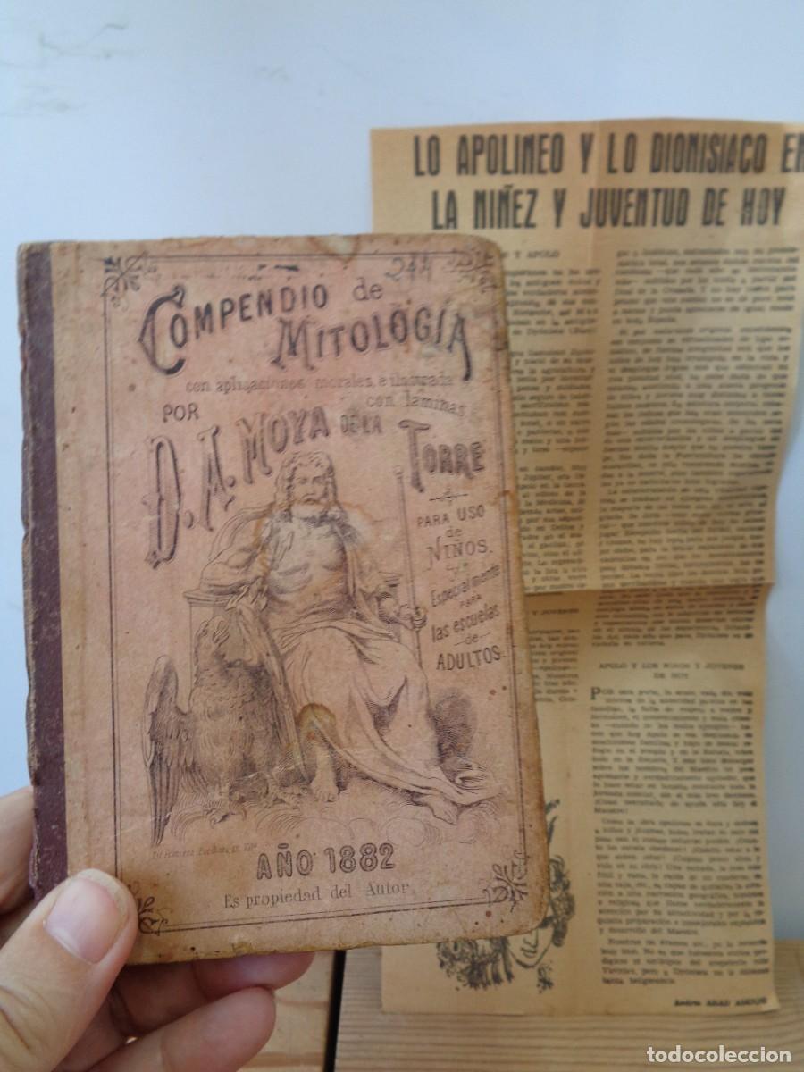 Libros antiguos: &iexcl;&iexcl; COMPENDIO DE MITOLOGIA. - A&Ntilde;O.- 1882. !! C-11 - Foto 6