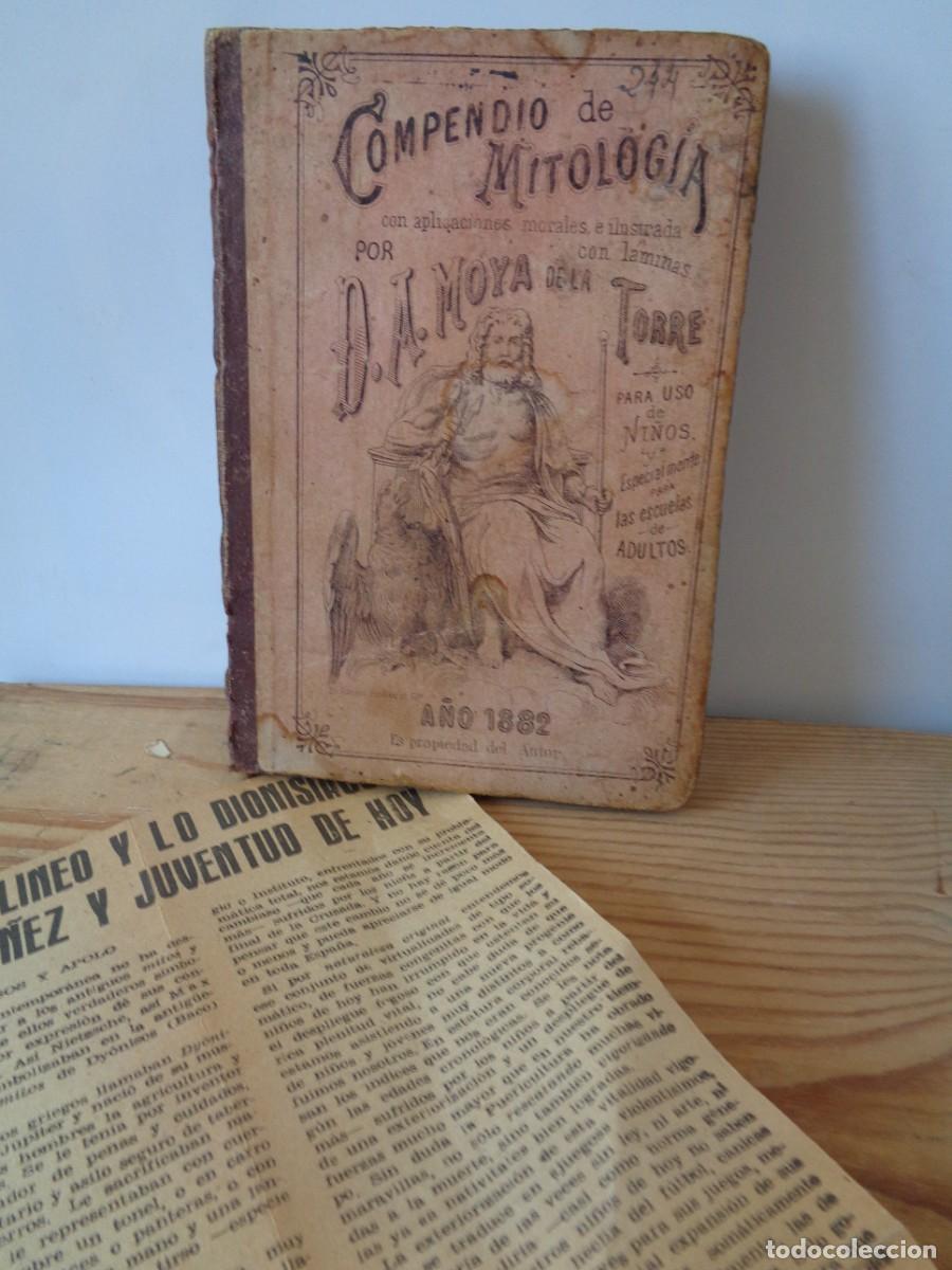 Libros antiguos: &iexcl;&iexcl; COMPENDIO DE MITOLOGIA. - A&Ntilde;O.- 1882. !! C-11 - Foto 10