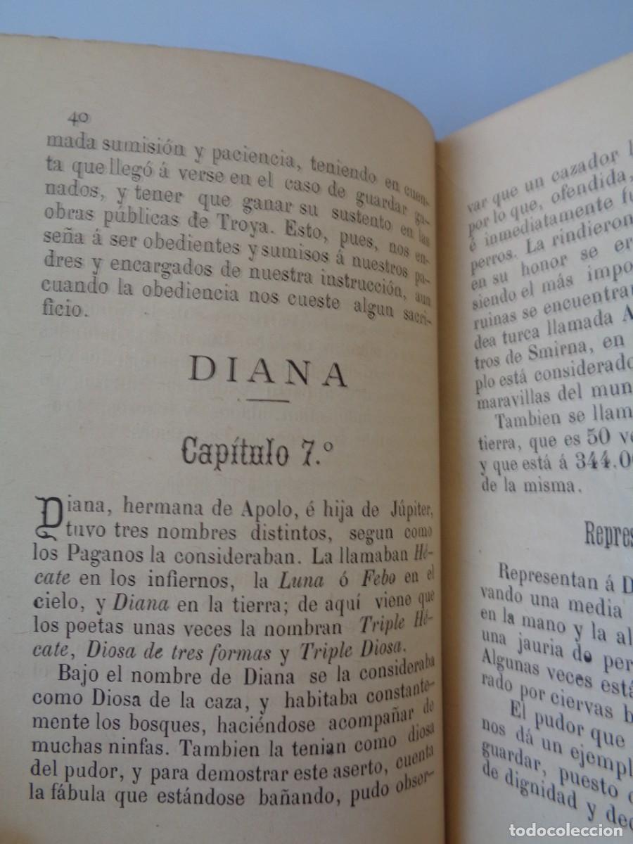 Libros antiguos: &iexcl;&iexcl; COMPENDIO DE MITOLOGIA. - A&Ntilde;O.- 1882. !! C-11 - Foto 17