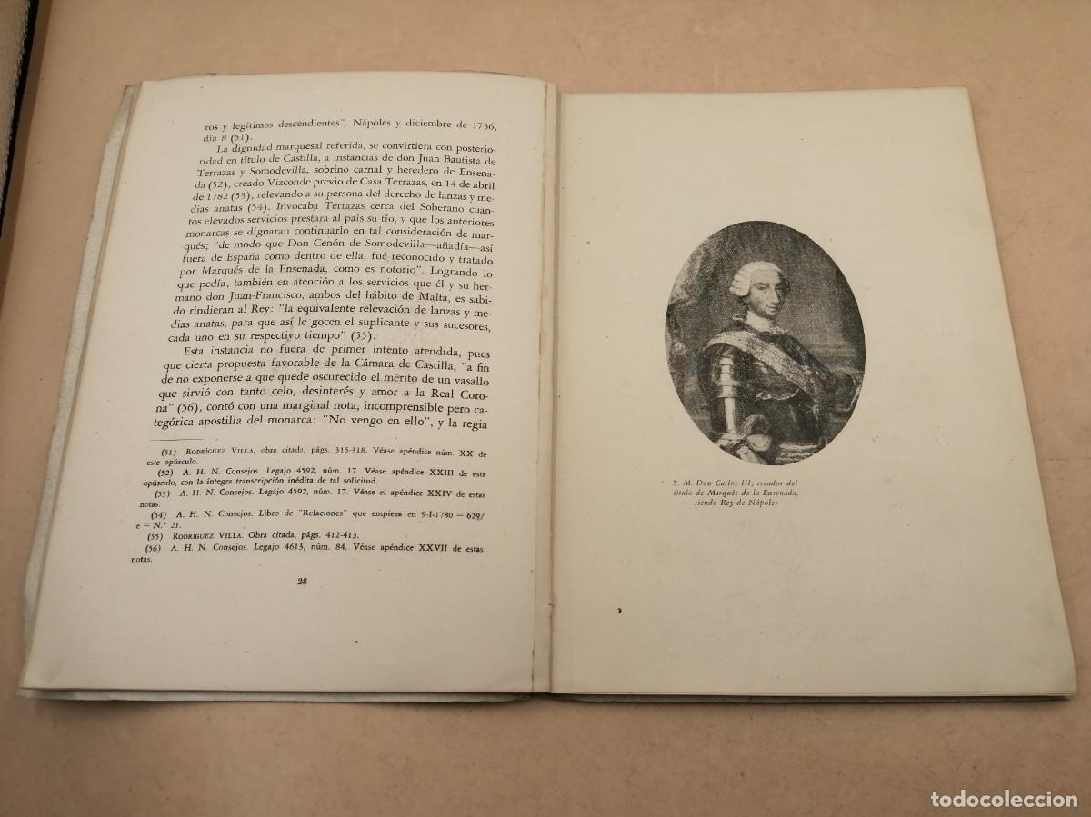 Libros antiguos: NOTICIAS GENEALOGICAS MARQUES DE LA ENSENADA EDICION LIMITADA - Foto 6