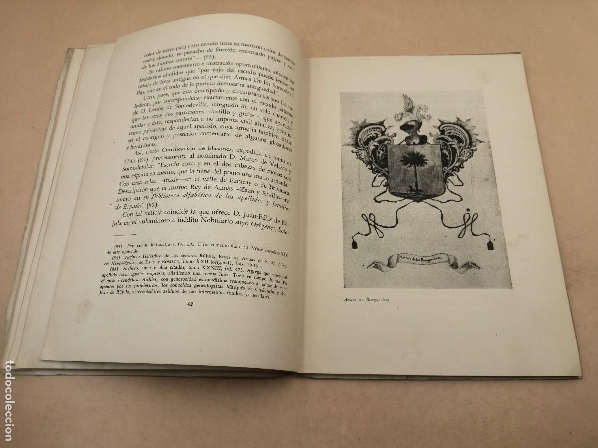 Libros antiguos: NOTICIAS GENEALOGICAS MARQUES DE LA ENSENADA EDICION LIMITADA - Foto 8