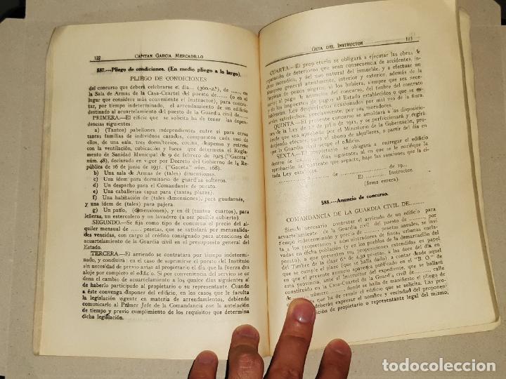 Libros antiguos: Libro. Gu&iacute;a del instructor de la Guardia Civil, 1934 - Foto 5