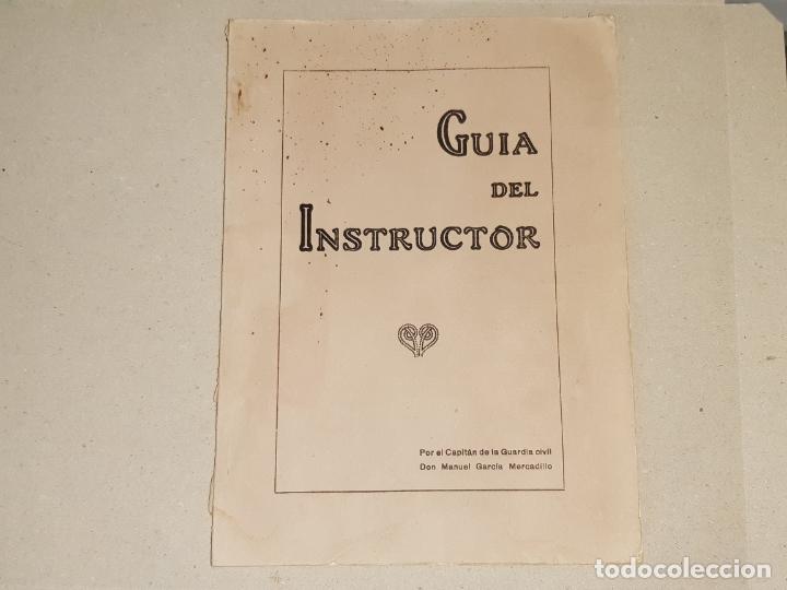 Libros antiguos: Libro. Gu&iacute;a del instructor de la Guardia Civil, 1934 - Foto 1
