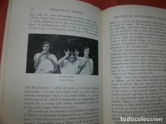 Libros antiguos: PRACTICAL MIMING - M. GERTRUDE PICKERSGILL (MIMO, ARTE DRAM&Aacute;TICO) - Foto 3