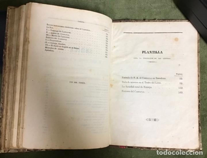 Libros antiguos: EL CARNAVAL DE BARCELONA 1860 - Foto 12