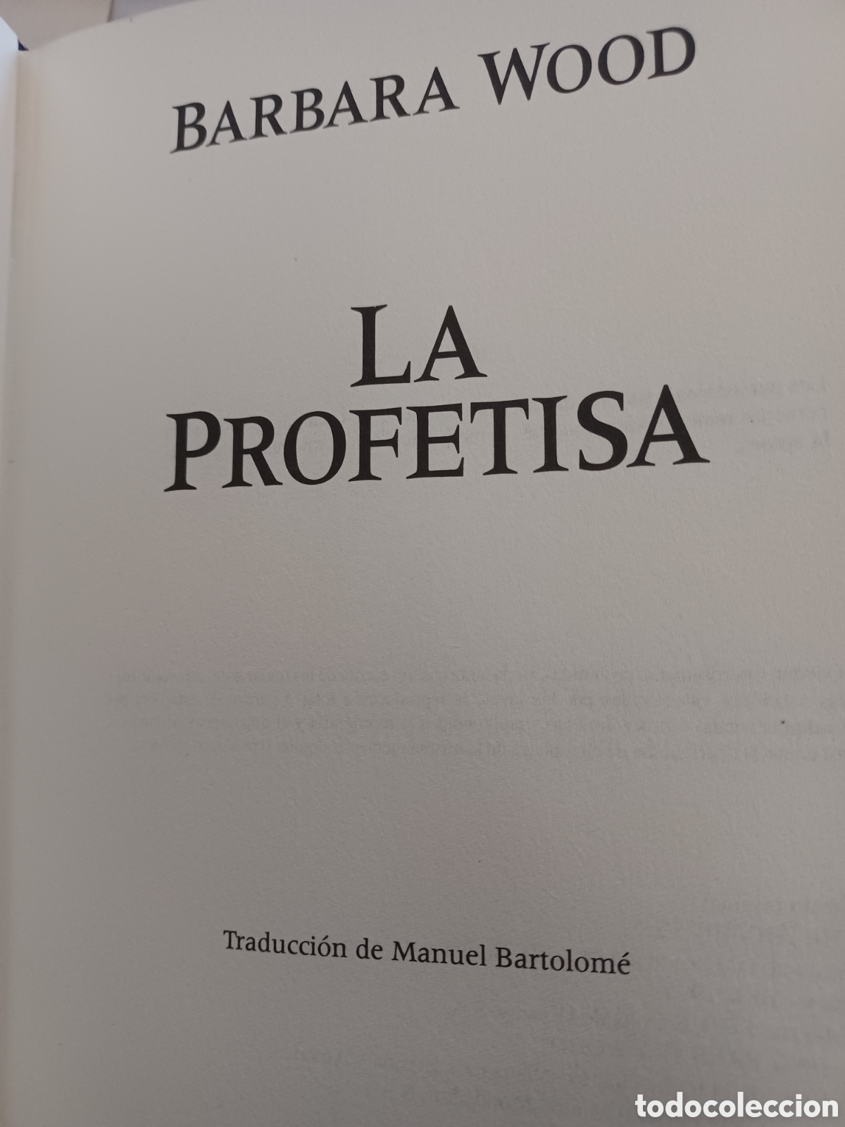 Libros antiguos: Barybook 209. La profetisa B&aacute;rbara wood - Foto 8