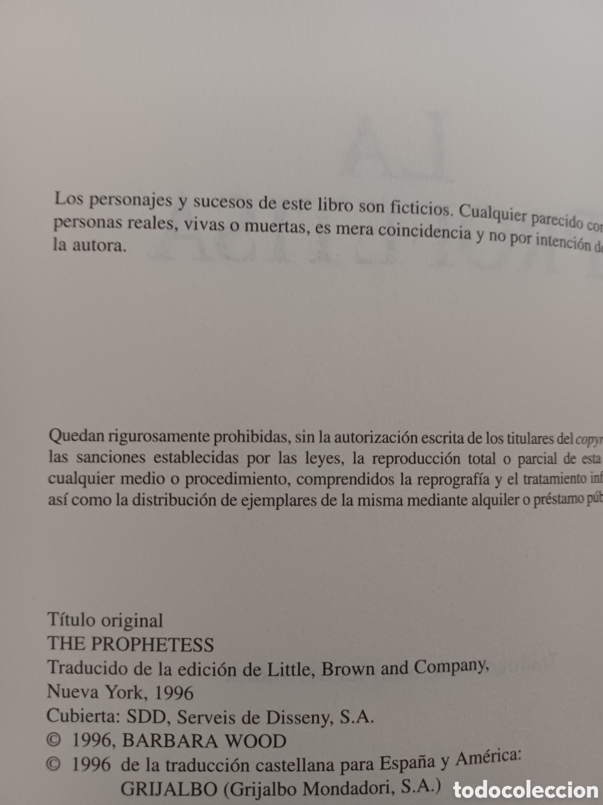 Libros antiguos: Barybook 209. La profetisa B&aacute;rbara wood - Foto 9