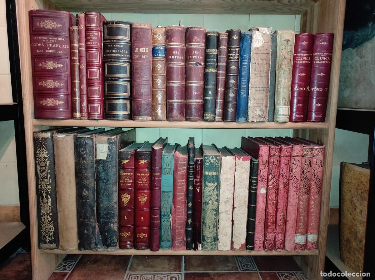 Libros antiguos: LOTE DE LIBROS DEL SIGLO XIX - Foto 17
