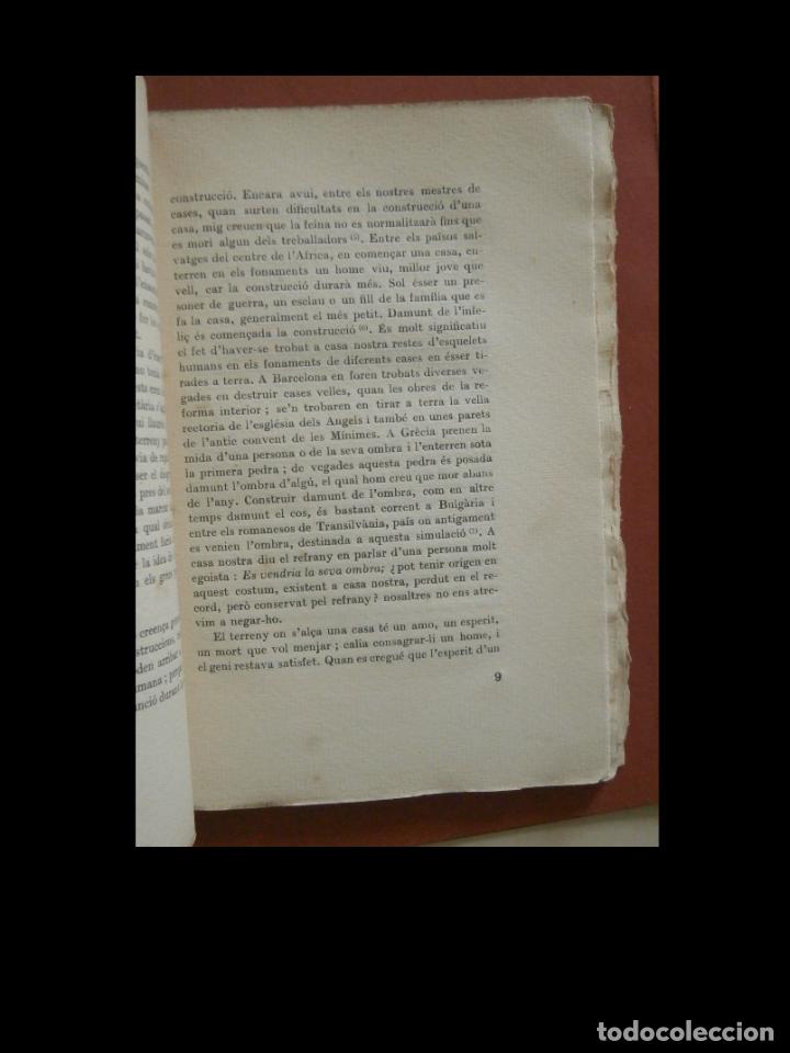 Libros antiguos: Divinitat de la llar. Joan Amades. - Foto 3